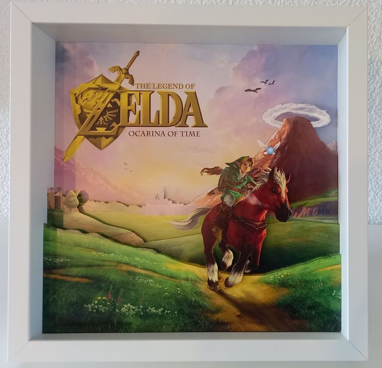 The Legend of Zelda: Ocarina of Time Shadow Box (N64) (Neu (gemäss ...