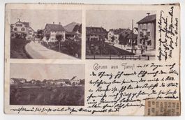 3-Bild-AK Gruss aus TANN bei Rüti