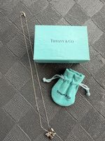 Collier noeud Tiffany & Co. Argent 925 avec boîte