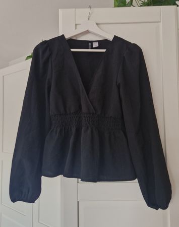 Schwarze Bluse, Gr. S