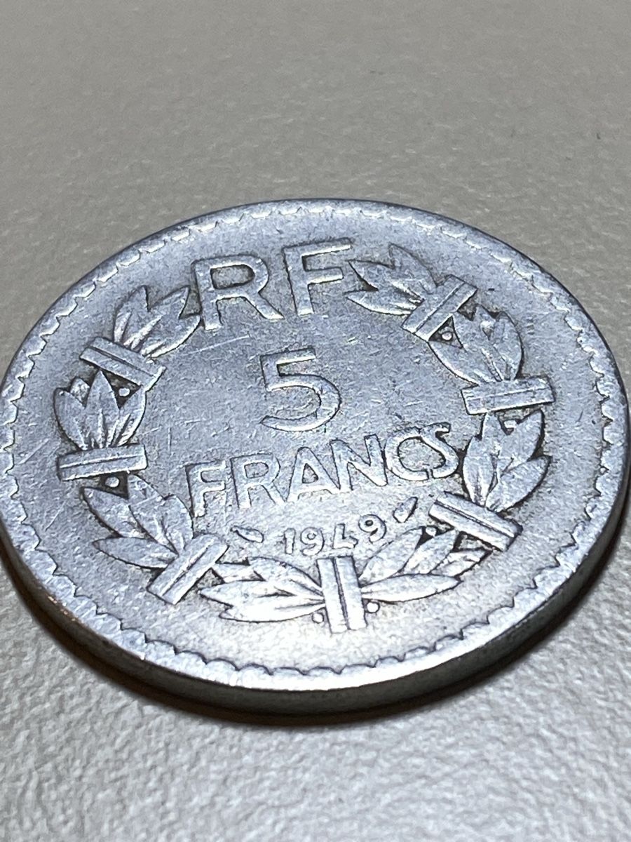Tutti le monete: France - 5 francs - 1949 – Usato da Payerne venduto da Mike1682