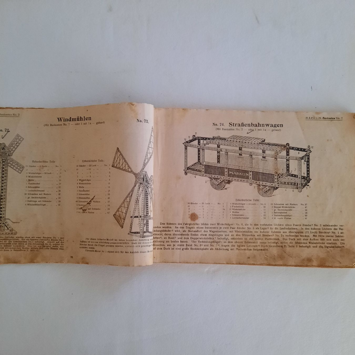 Kit di costruzioni: Alter Märklin Baukasten Katalog 1-5 – Difettoso da olten venduto da Laterne50 6