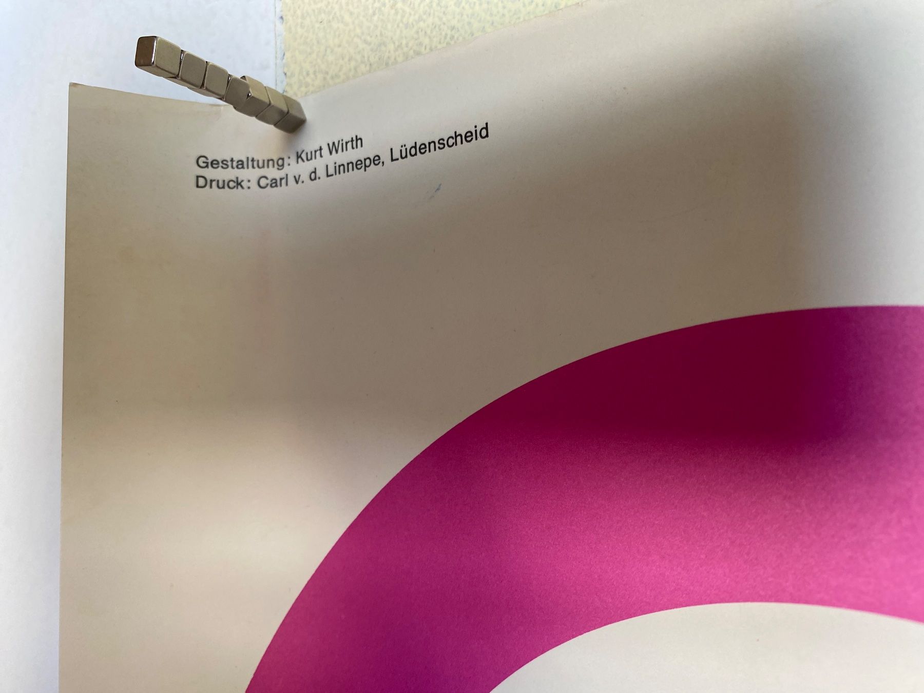 Foto & Immagini: Kurt wirth plakat – Usato da Birsfelden venduto da zigzag03 1