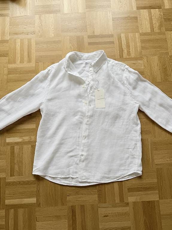 Zara Camicie: Zara Leinen Hemd – Nuovo e nell'imballaggio originale da Basel venduto da alu_l9s8