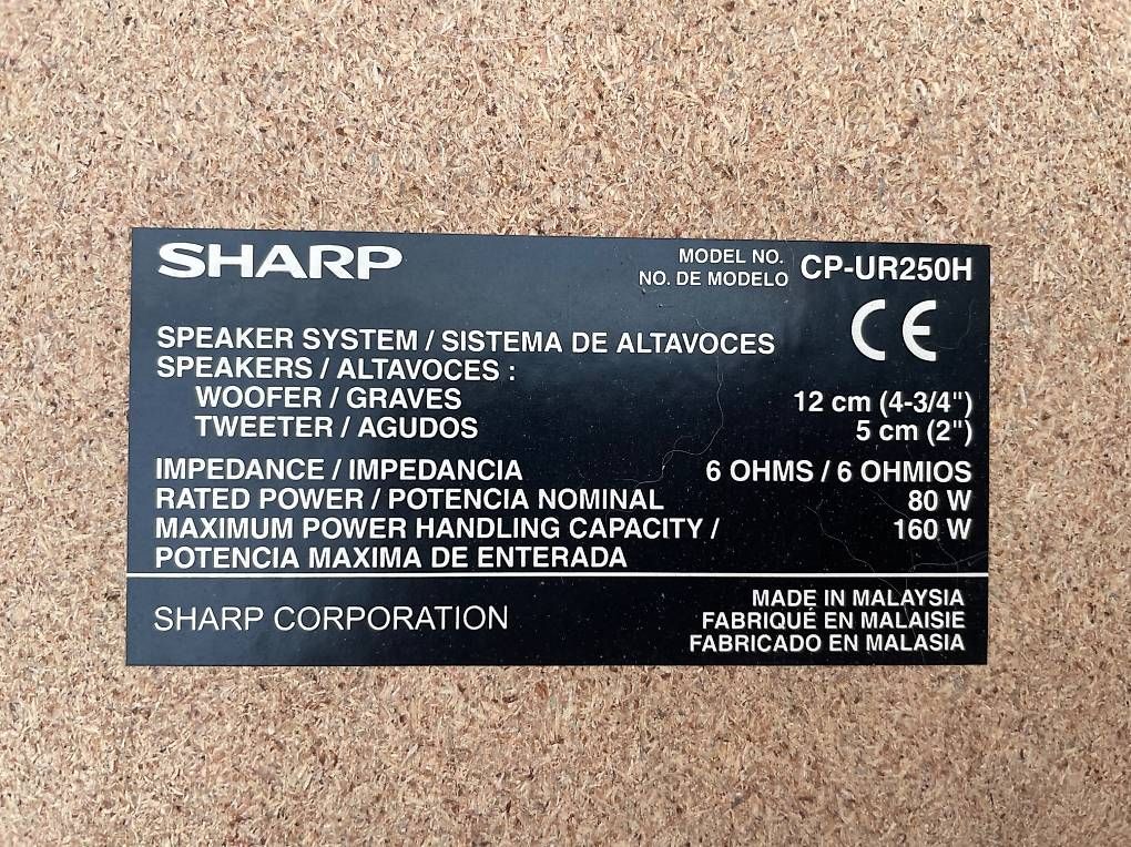 Casse acustiche: 2 Musik Boxen von SHARP – Usato da itingen venduto da Elfie0 1