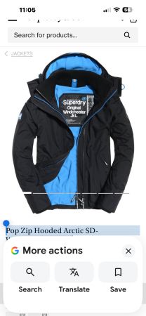 Pop Zip Hooded Arctic SD-Windcheater Jacket