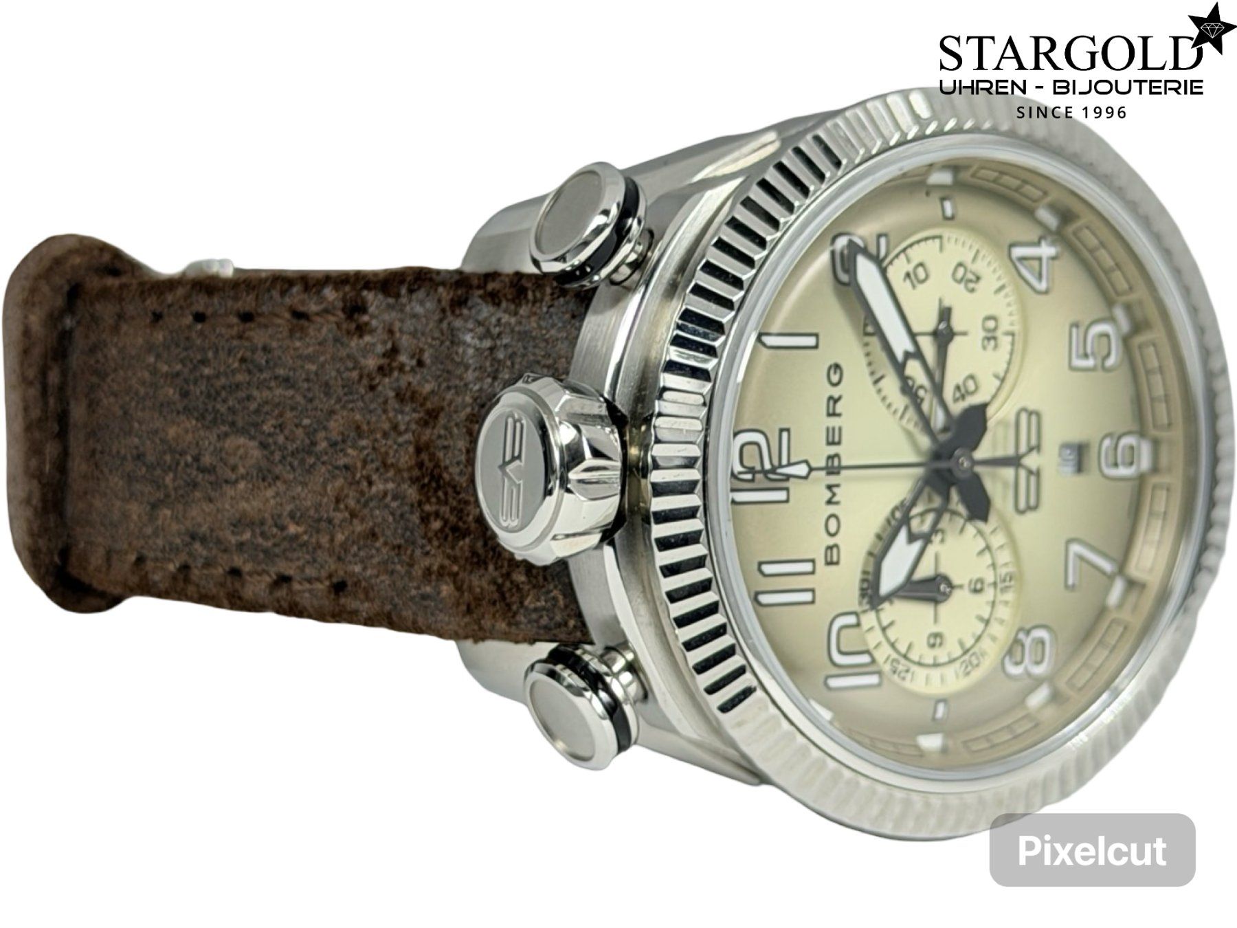 Bomberg Orologi: Bomberg BB-68 Chronograph Quarz - NS44CHSS.201.9 – Usato da Zürich venduto da Stargold-Uhren 3