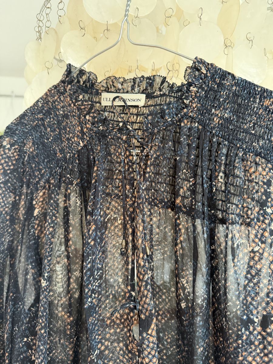 Ulla Johnson Camicette: Ulla Johnson snake print blouse size 6 chic & stylish 52 – Nuovo (secondo la descrizione) da Zürich venduto da Milo2021 2