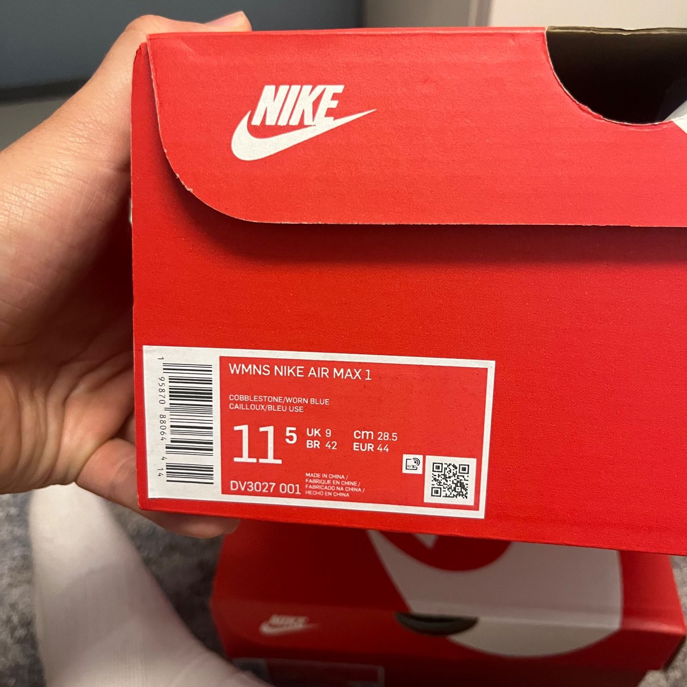 Nike Scarpe da uomo: Nike Air Max 1 Safari Cobblestone – Usato da Winterthur venduto da LaBodega 1