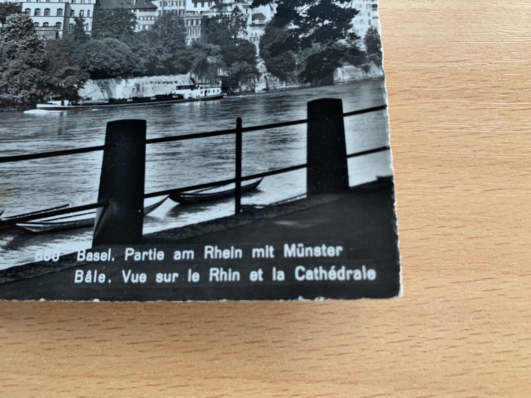Cartoline postali: ANTIKE ANSICHTSKARTE BASEL MIT MÜNSTER********* – Usato da Ibach venduto da lisch3 1