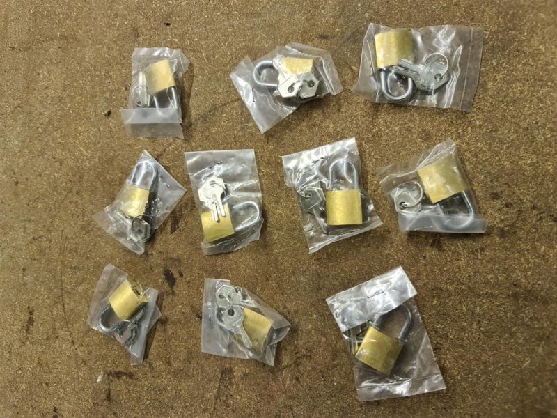 Schlösser: neue Schlösser mit Schlüssel 10Stk – Neu und originalverpackt aus Necker von liq24 3