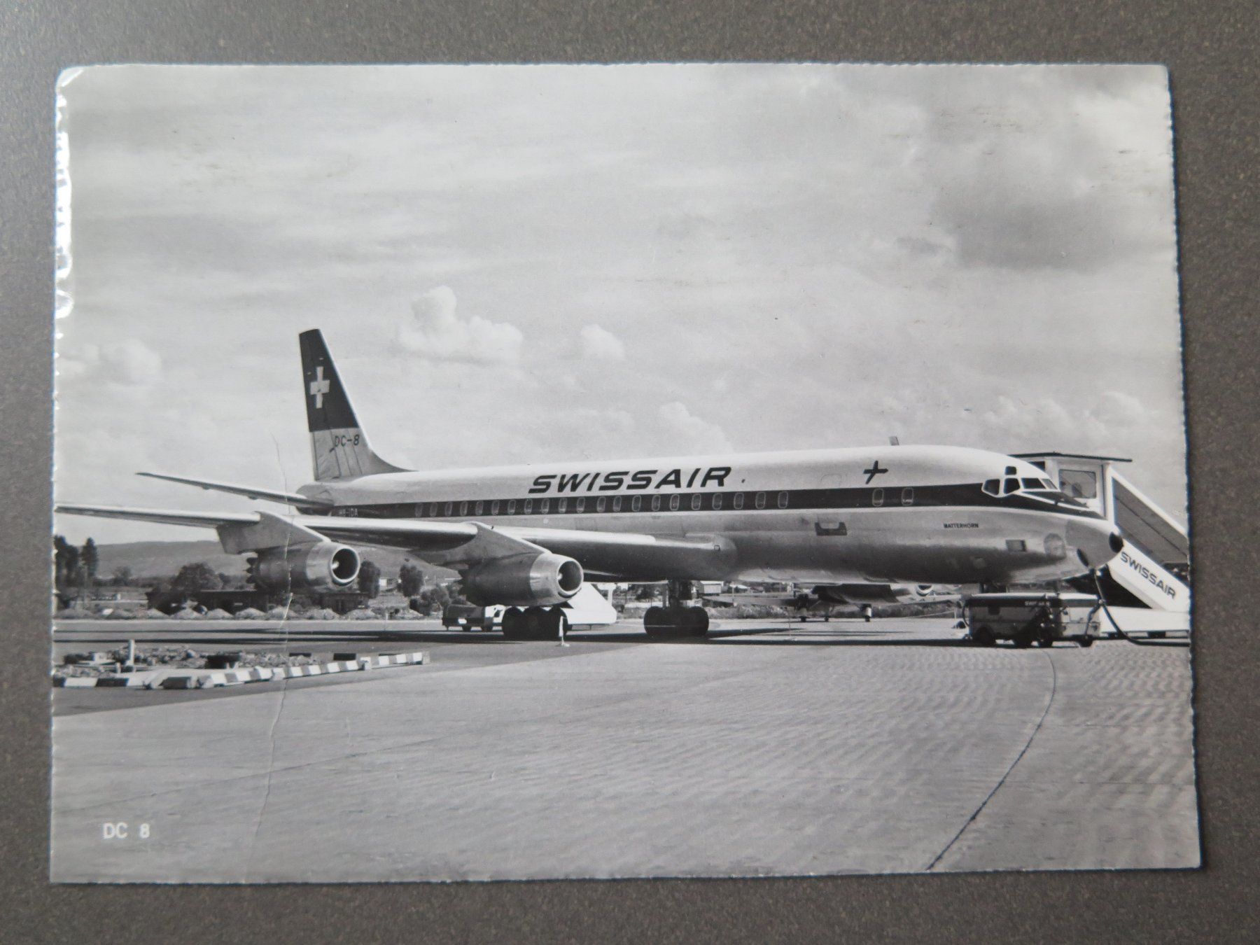 Cartoline postali: SWISSAIR - DC 8 – Usato da Wittenbach venduto da lipasal