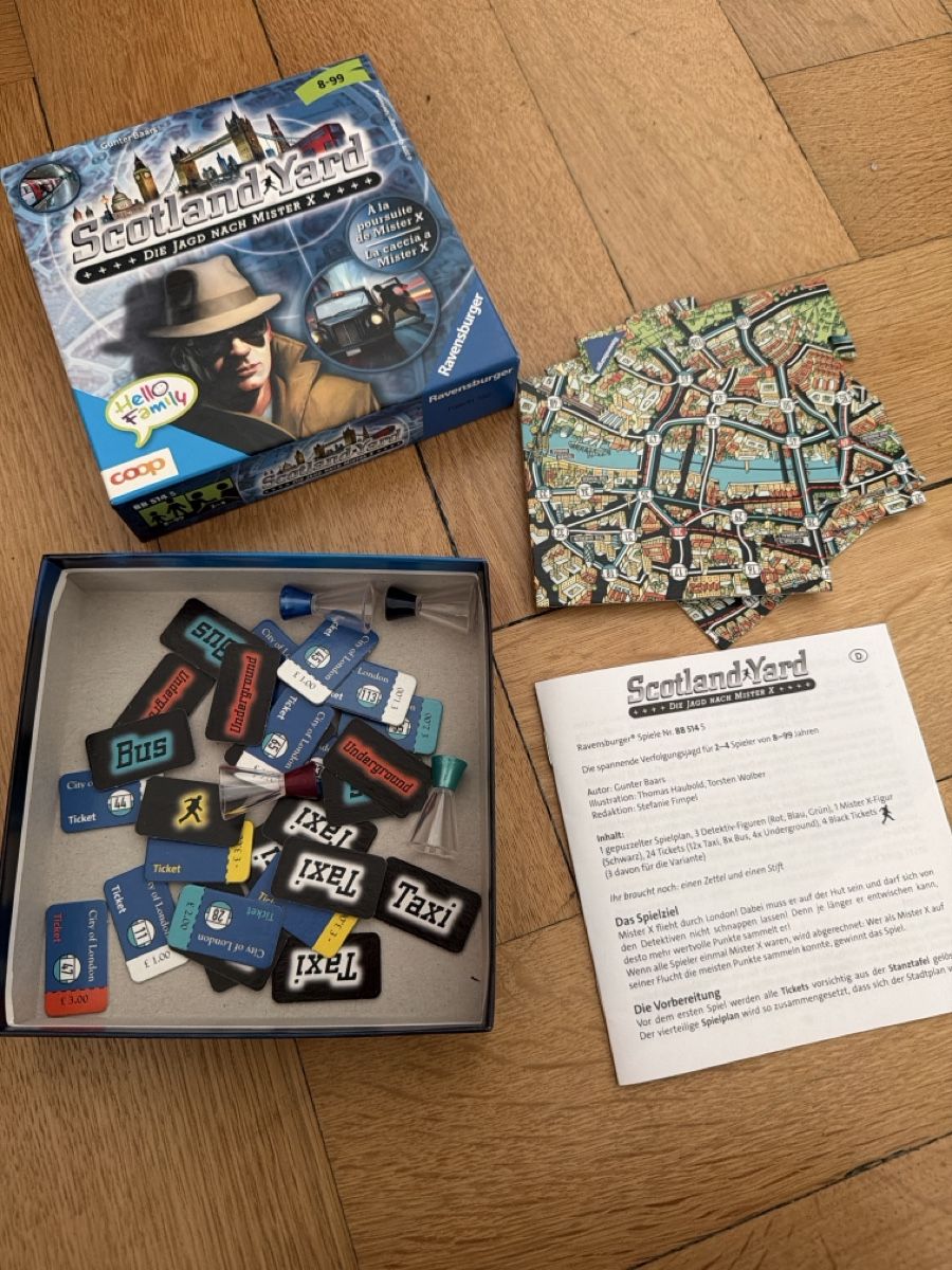 Giochi: Scotland Yard Mini: Coop – Usato da Olten venduto da Sime33 2
