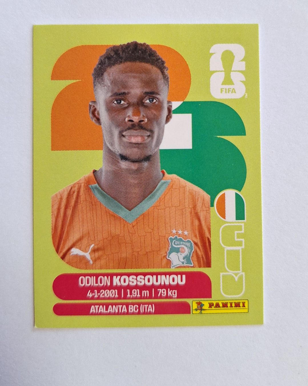 Panini Sammelbilder & Trading cards: Panini Odilon Kossounou CIV 5 – Neu (gemäss Beschreibung) aus Romanens von Crocette