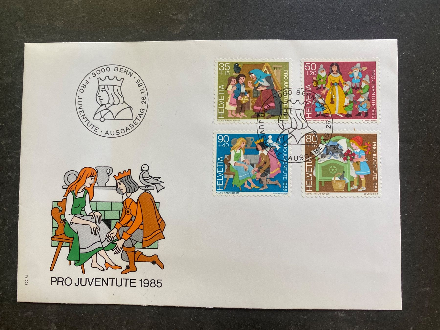 Tutti i francobolli: Pro Juventute 1985 – Usato da Winterthur venduto da Winterthurer123