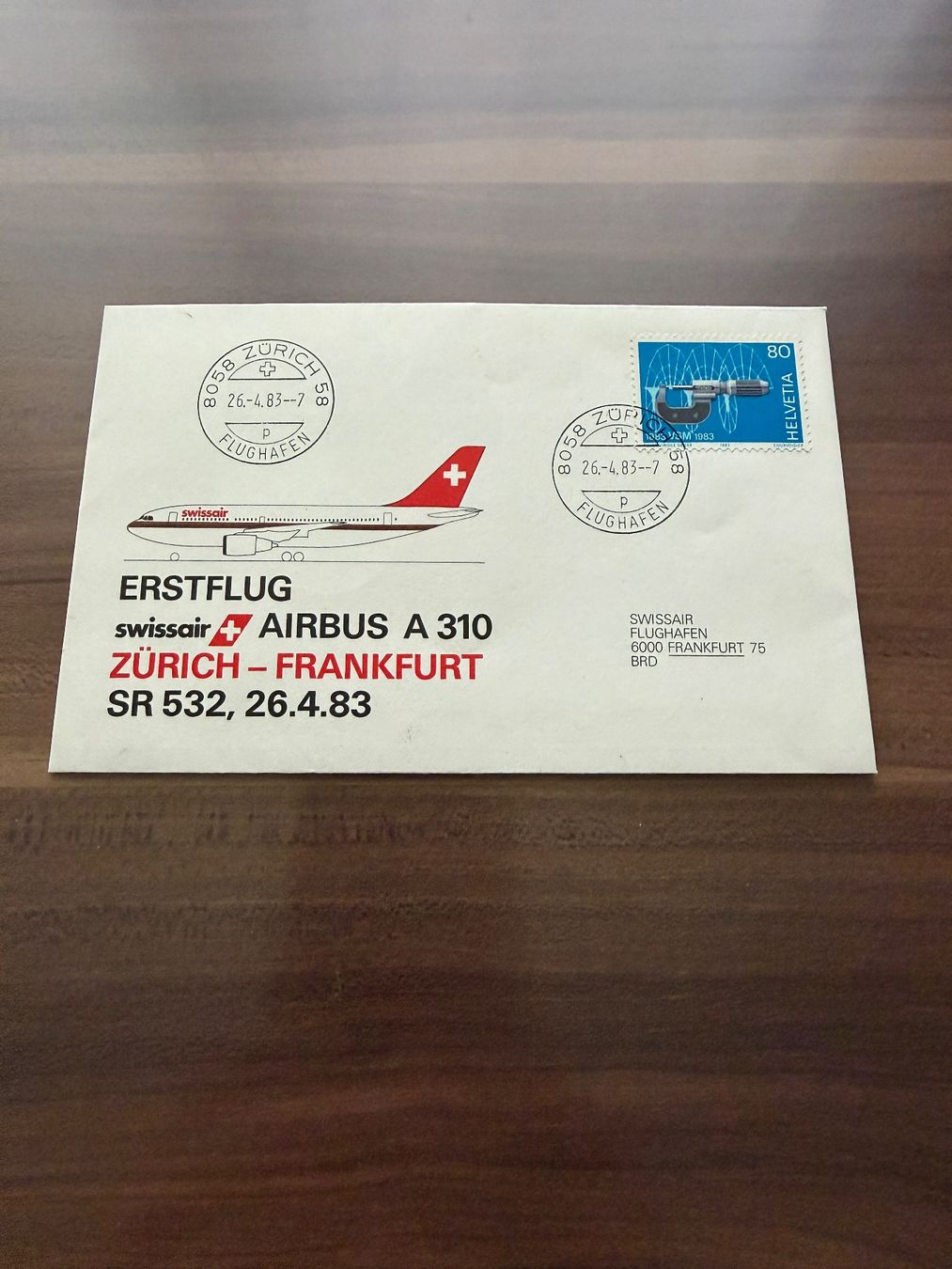 Swissair Documenti: Swissair Sammler – Usato da Zug venduto da Jbys