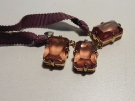 Schmuck Trachten od Modeschmuck Hals Schmuck  Steine