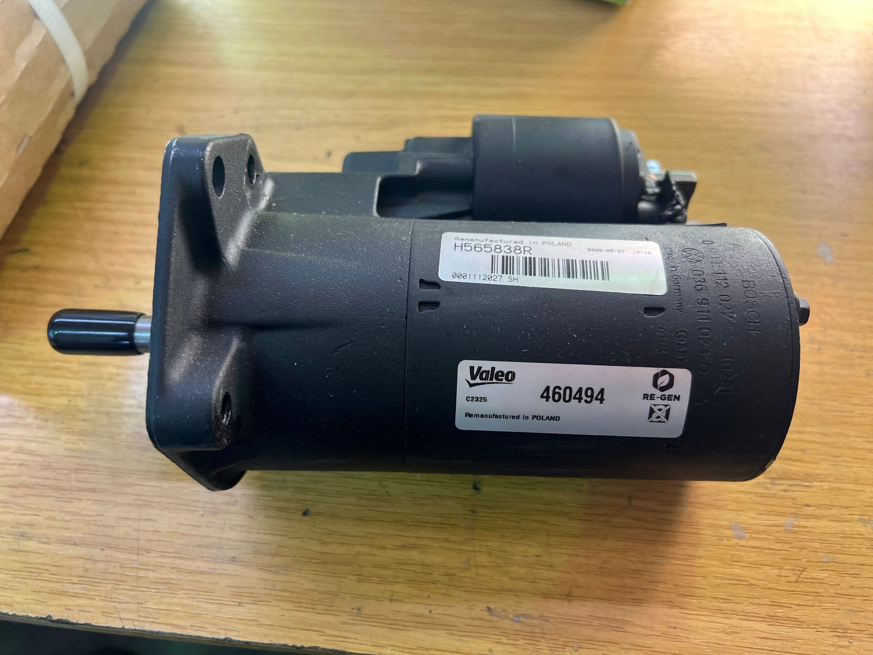 Valeo Tutti pezzi di ricambio auto: Valeo 460494 Starter Anlasser – Difettoso da Hessigkofen venduto da proteusch 1