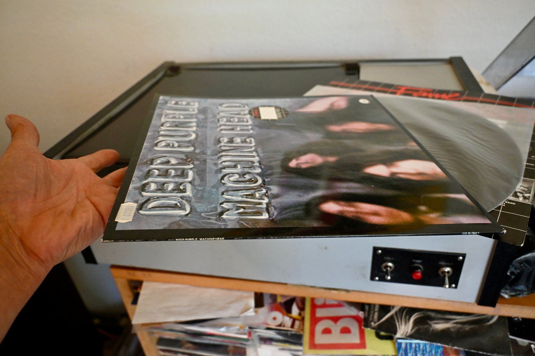 Dischi in vinile: Deep Purple – Machine Head EURO Reissue 1986  vg+(+) – Usato da Pfaffhausen venduto da mono_rec 7
