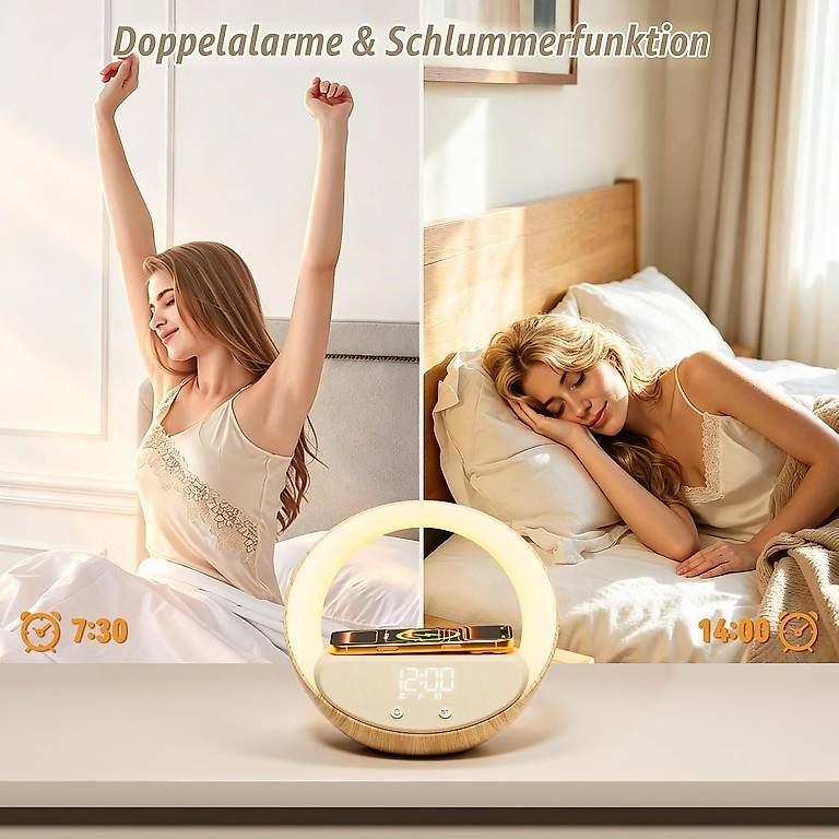 Caricabatterie: COLSUR Wireless Charger mit Bluetooth Lautsprecher – Nuovo (secondo la descrizione) da Kreuzlingen venduto da Best-Deal-Oase 1