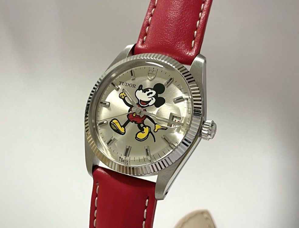 Tudor mickey best sale mouse watch