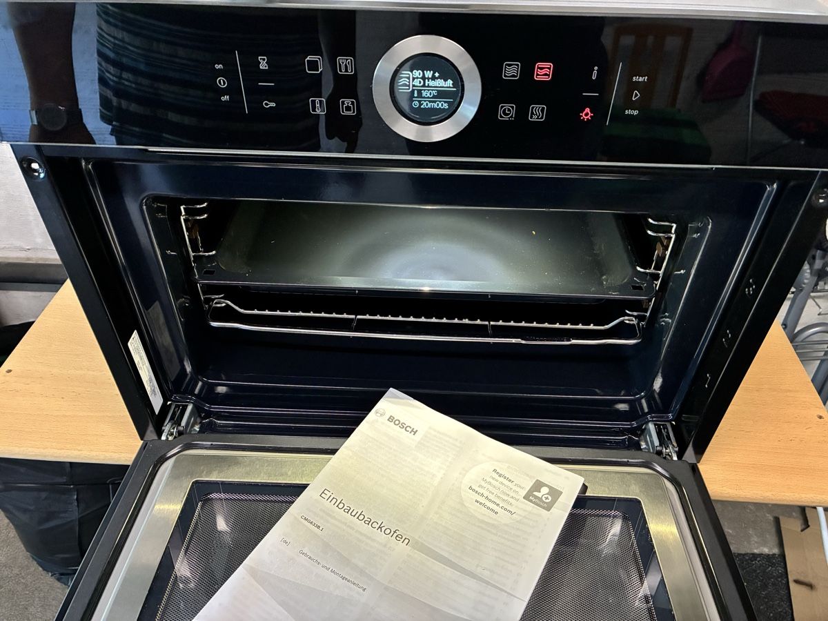 Bosch Forni: Bosch Einbaubackofen mit Mikrowellenfunktion – Usato da Zürich venduto da Roko01 6