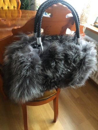 Pelz  Damen Hand Tasche