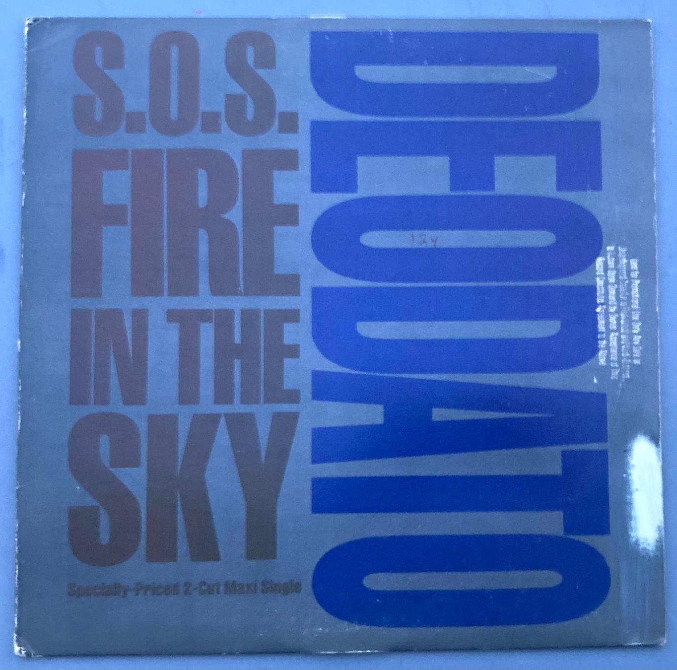 Dischi in vinile: DEODATO - S.O.S. FIRE IN THE SKY – Usato da Poliez-Pittet venduto da Newtown-Records