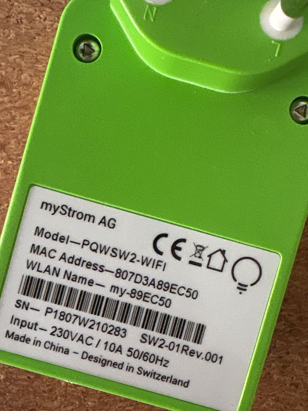 myStrom Interrupteurs: MyStrom Wifi Switch 2. Generation – D'occasion à Fraubrunnen par waddle 2