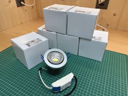Downlight LED 10 Watt dimmbar, schwenkbar