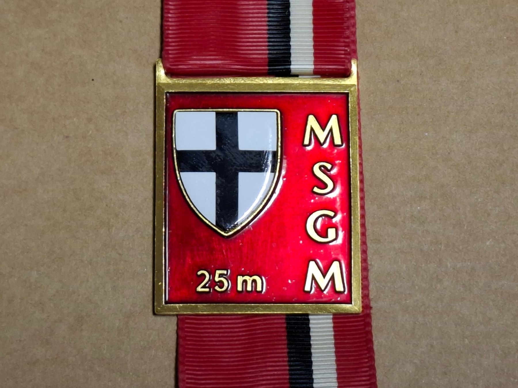 Medaglie: Meisterschaft MSGM 25 M 1976 (WA22) – Usato da Schwanden GL venduto da Suvorov 1