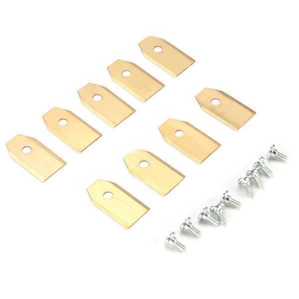Coltelli: 9pcs Titan Messer Klingen Rasenmaeher – Nuovo (secondo la descrizione) da Thun venduto da nuonuo 4