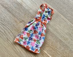 60er BARBIE "Brunch Time" Keidung Dress Mattel Vintage