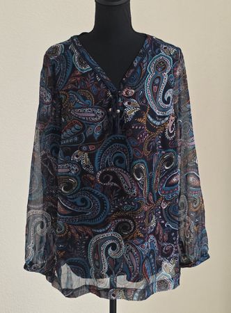  C&A Tunika Paisley Grösse EUR 44/46 guter Zustand
