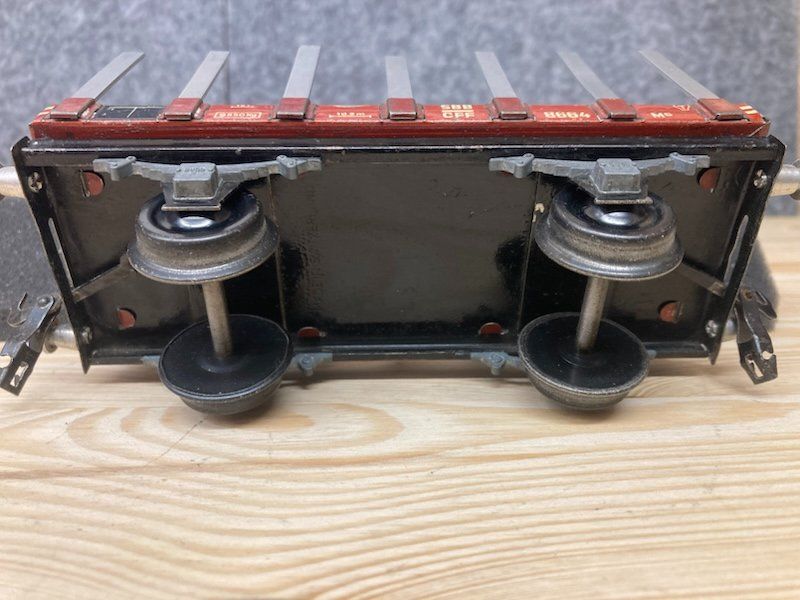 Buco Modellini di ferrovie: Buco Spur 0 Rungenwagen 8664 – Usato da Büsserach venduto da ModellbahnDepot 5