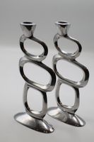 2 Kerzenständer - Matthew Hilton Design England, H 25 cm