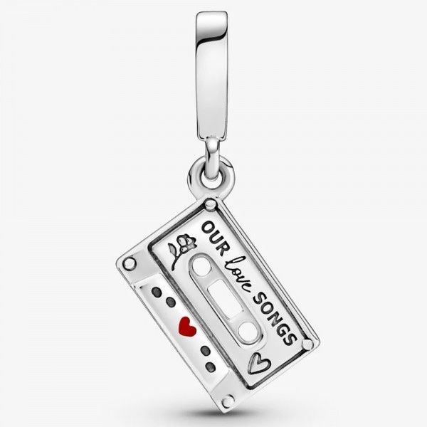 Pandora Anhänger: Pandora Moments Charm - Audio Kassette – Neu (gemäss Beschreibung) aus Oftringen von tola19