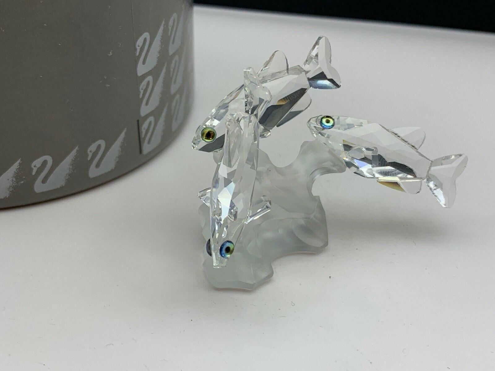 Swarovski Statuette: Original Swarovski Figur 3 Südseefische – Nuovo e nell'imballaggio originale da Stüsslingen venduto da pati-king 1