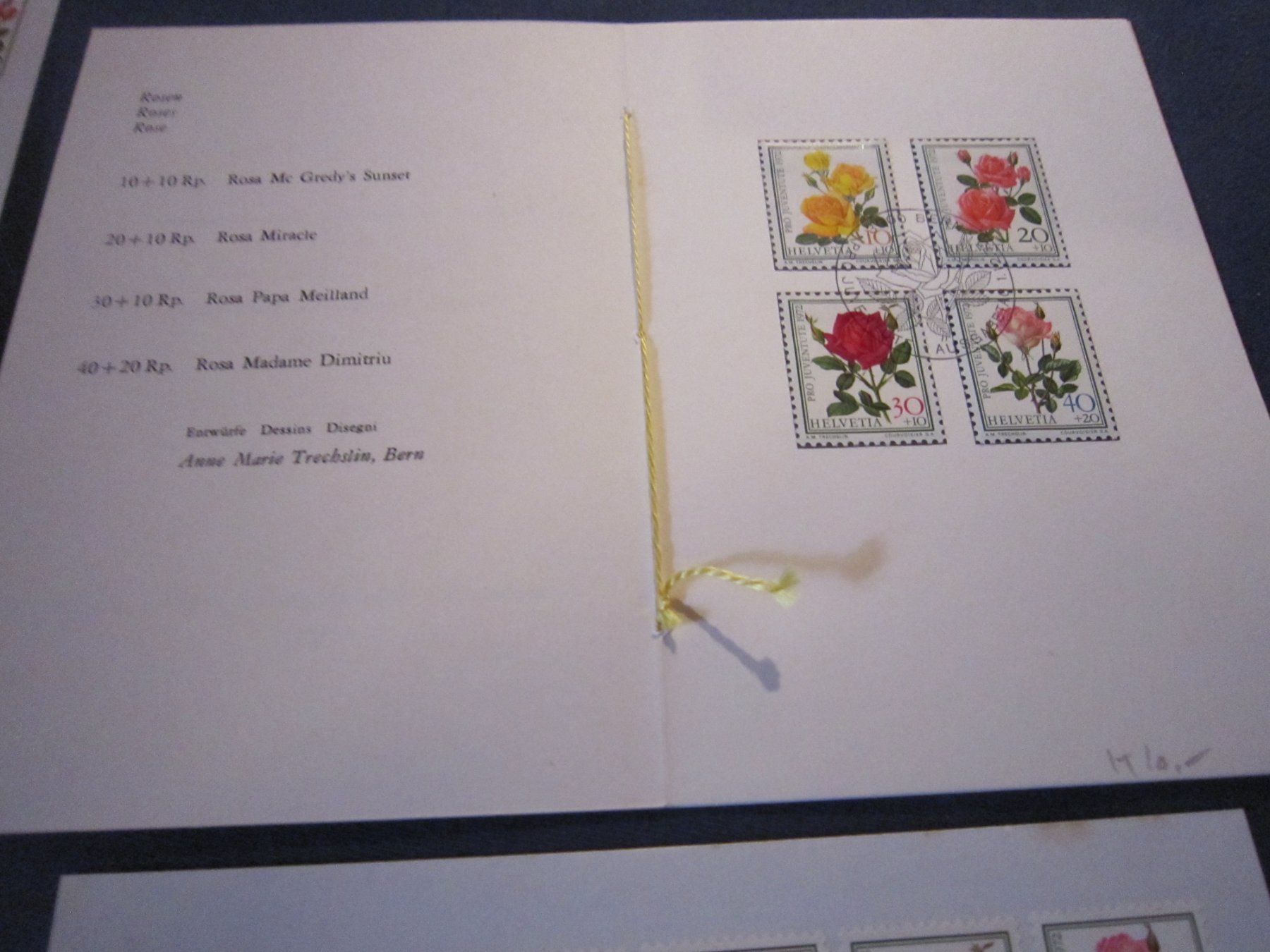 Tutti i francobolli: PJ 1972 FDC Serien – Usato da Gordola venduto da Polentaefung 2