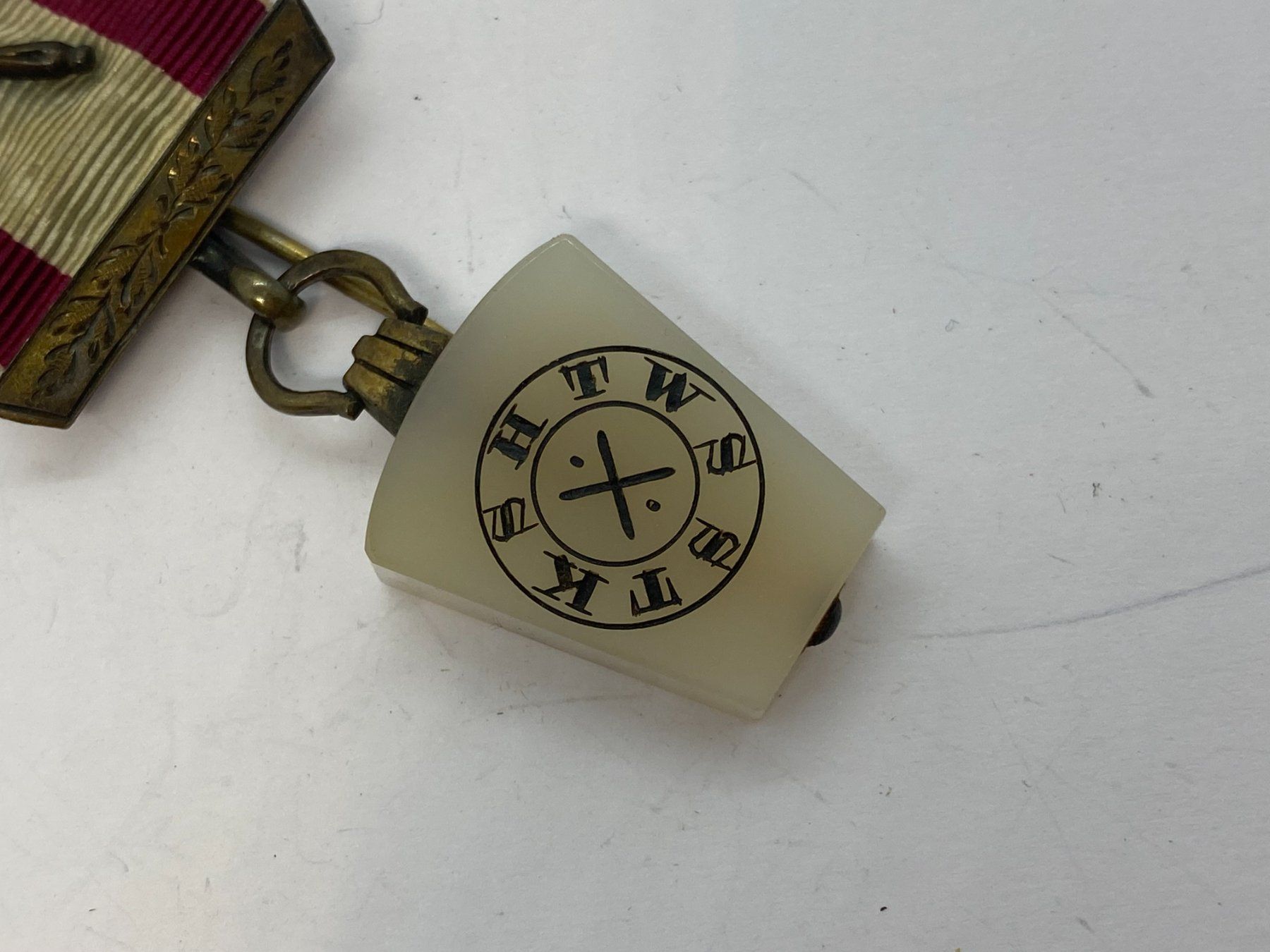 Medaglie: FREIMAURER Abzeichen 80x28mm /// E995 – Usato da Bern venduto da JMsoehne1987 1
