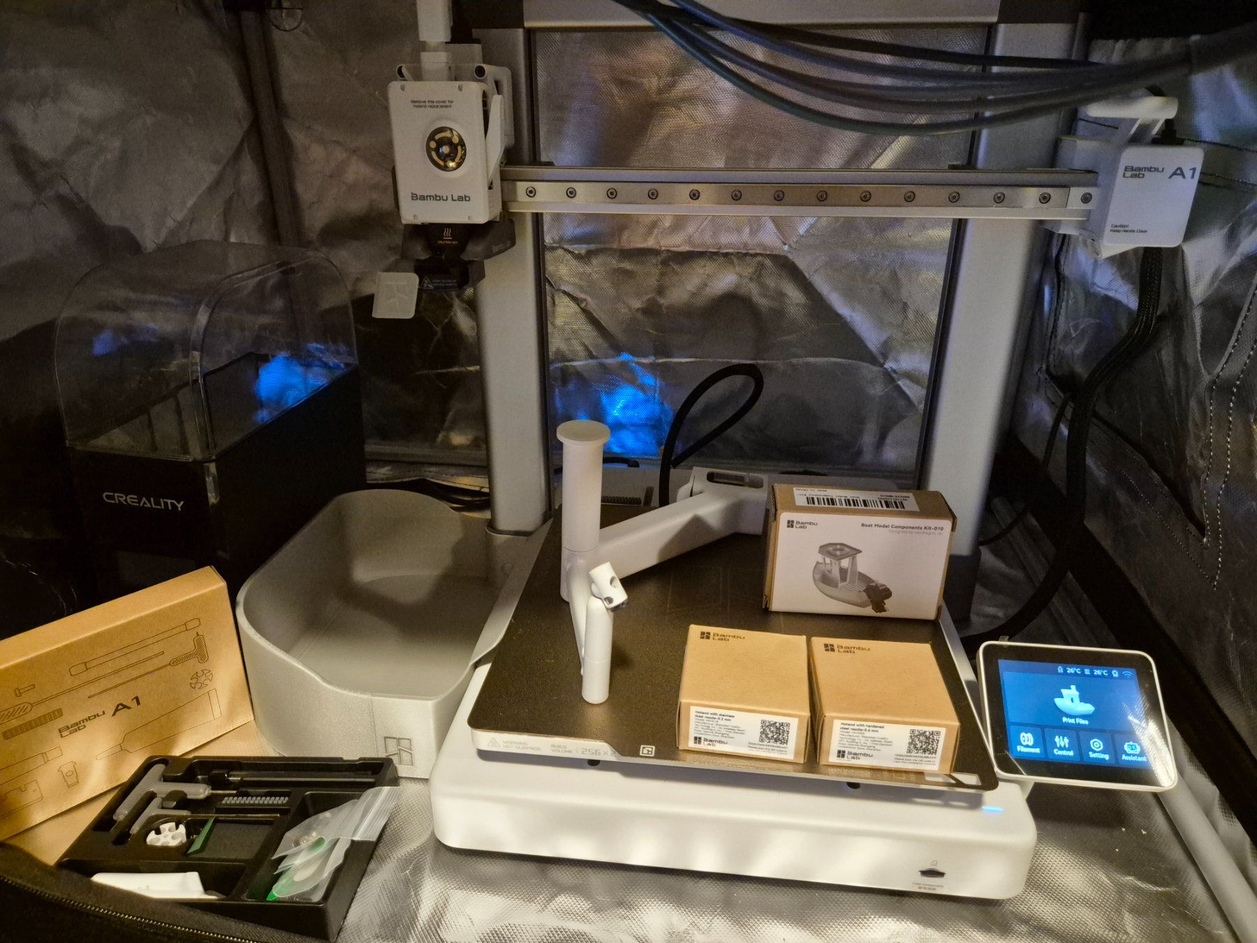Bambu Lab Stampanti 3D: Bambu Lab A1 Combo + Fermeture + Chauffement de filament – Usato da Chalais venduto da Next001