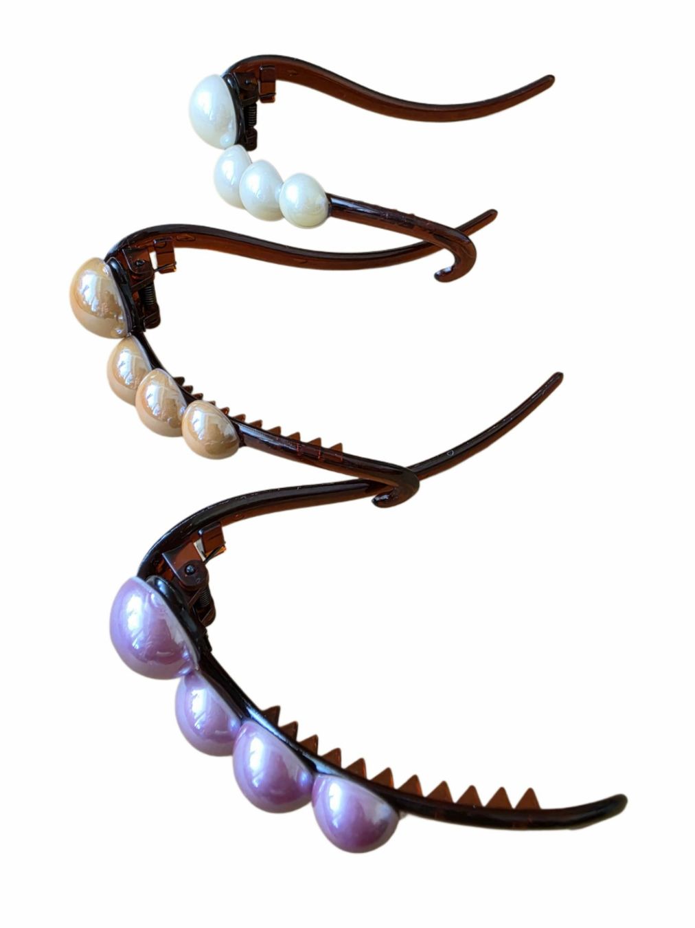 Accessori per capelli: PEARL HAIR CLIPS SET – Nuovo (secondo la descrizione) da Einsiedeln venduto da Lirpae 1