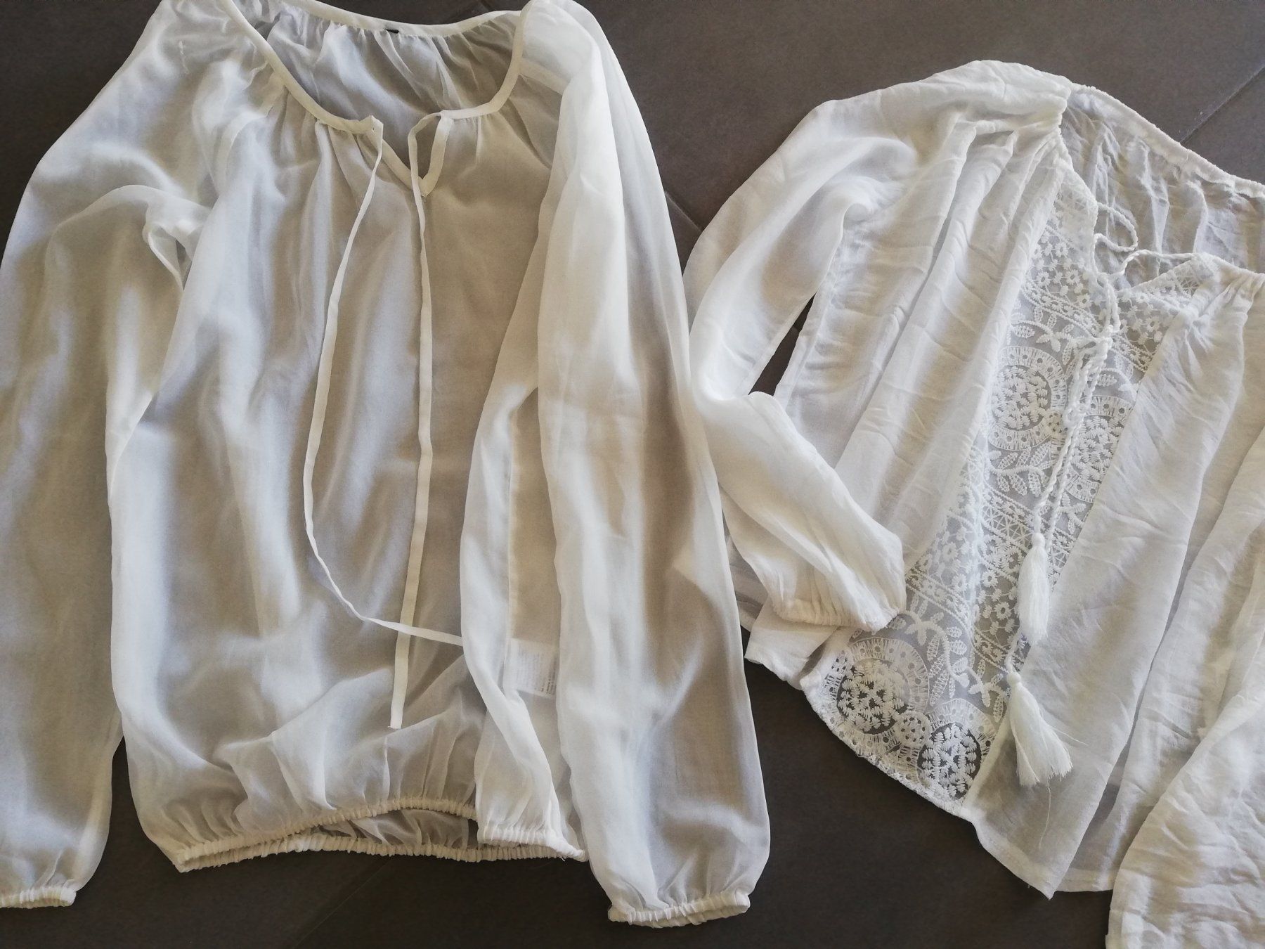 Camicette: Leichte Blusen Weiss Gr S-M – Usato da Untersiggenthal venduto da Marlen59 3