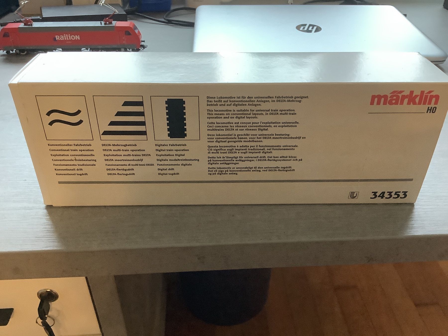Märklin Modellini di ferrovie: Railion 152073-3 – Usato da Holzhäusern ZG venduto da tho_8my6 4