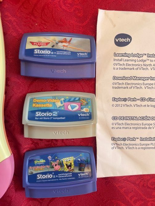 Vtech Tablet PC: Storio 2 Vtech komplett mit 3 Spiele – Usato da Bergdietikon venduto da antovale 2