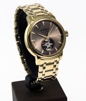 Geovani Cavalier Automatik Herrenuhr Gold Edelst.Swiss Made