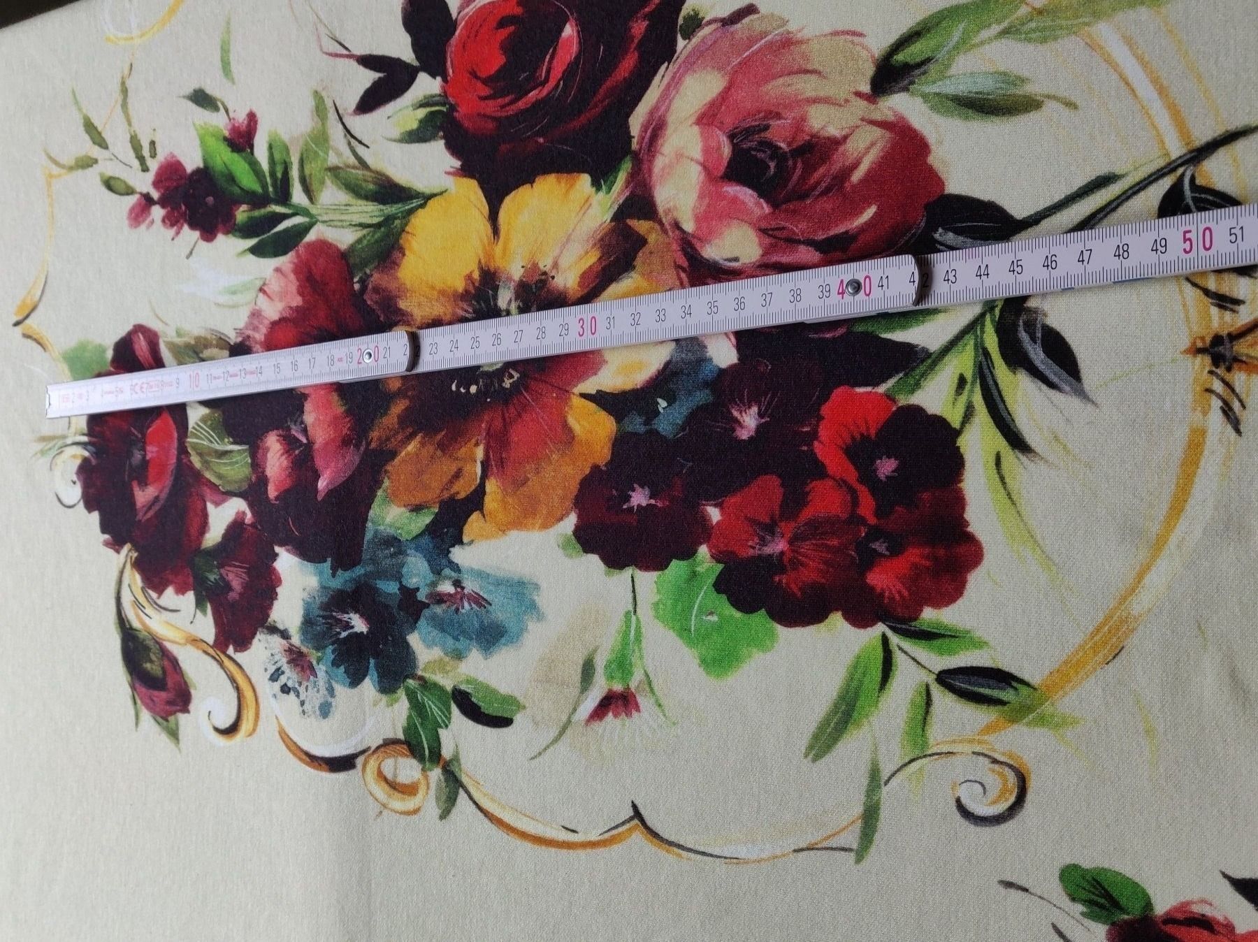 Tessuti: Stoff Baumwolle Jersey L1.35x1.27 Panel Bouquet classico – Nuovo (secondo la descrizione) da Lufingen venduto da Voyager7 4