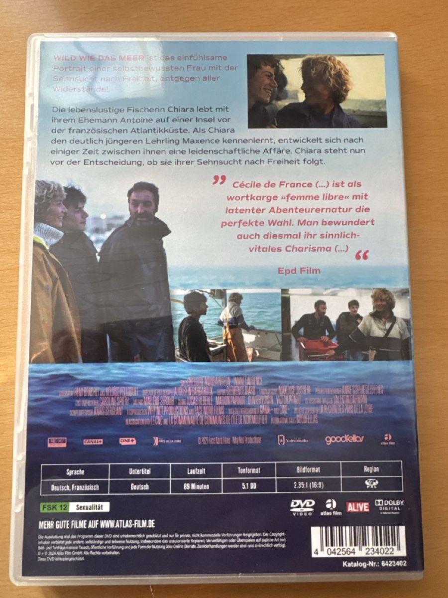 Tutti i DVDs: Wild wie das Meer – Usato da Brunnadern venduto da Nanuk60 1