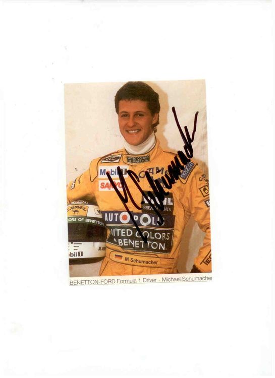 Autogramm Michael Schumacher (DE) | Kaufen auf Ricardo