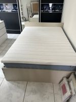 IKEA Bett gursken mit Matratze und topper